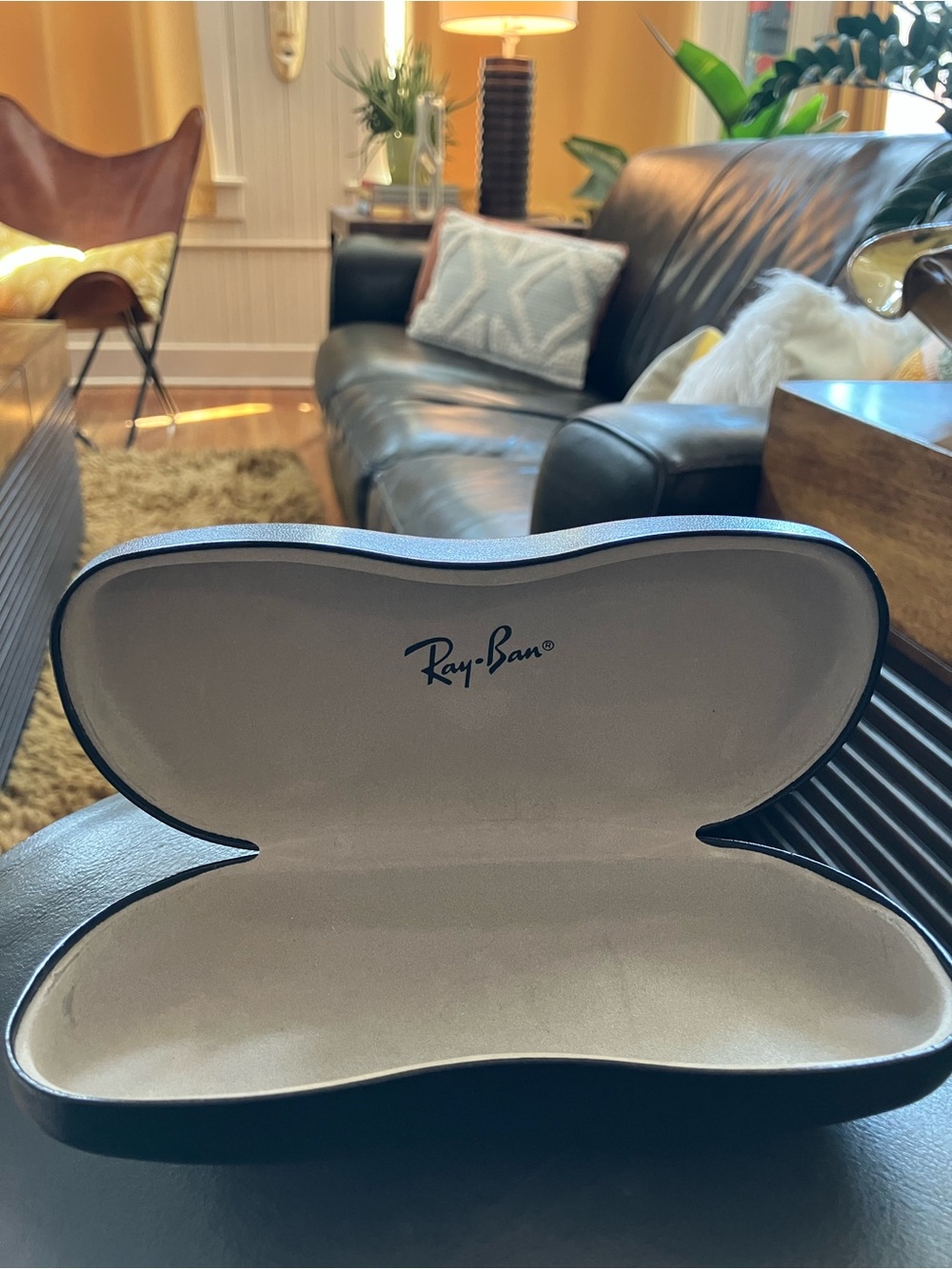 Ray-Ban Black Hard Shell Sunglasses Case- Excellent Condition